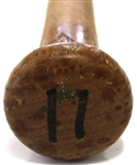 Greg Pryor Game Used & Signed Chicago White Sox Bat