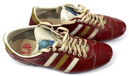 John Lohmeyer Game Used Kansas City Chiefs Cleats 1973-77