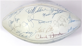 Kansas City Chiefs 1970 Signed Football W/ 39 Autographs - PSA