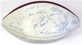 Kansas City Chiefs 1970 Signed Football W/ 39 Autographs - PSA