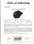 Yadier Molina 2013 Game Used Cardinals Catchers Mitt - PSA Full Letter