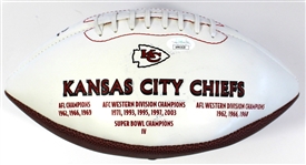 Kansas City Chiefs Signed Football - Reid - Vermeil - Schottenheimer - JSA