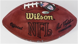 Steelers Signed Steel Curtain Football - Greene - Greenwood - Holmes - White -Jsa