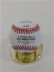 Salvador Perez Signed 2015 WS Baseball Kansas City Royals JSA COA