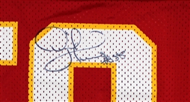 Derrick Thomas Signed Kansas City Chiefs Jersey. PSA/DNA