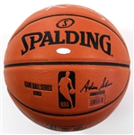Kobe Bryant Signed Lakers Basketball - Steiner Loa