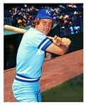 George Brett 1975 Game Used Royals Bat PSA 9.5