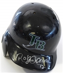 Roberto Alomar Game Used & Signed Bat & Batting Helmet - Rays