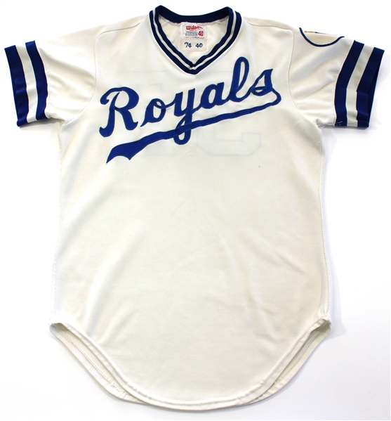 Freddie Patek 1974 Game Used Kansas City Royals Jersey