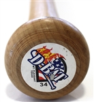 Rafael Palmeiro Game Used/ Issued & Signed Texas Rangers Bat