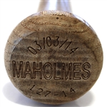 Patrick Mahomes Game Used Baseball Bat - 3-3-14