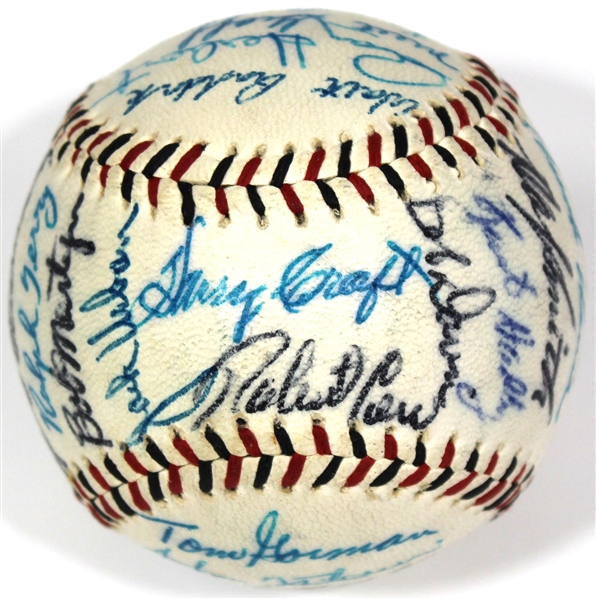 Kansas City Athletics 1959 Team Signed Baseball - Roger Maris - Herzog
