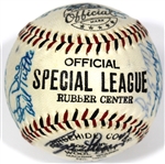 Kansas City Athletics 1959 Team Signed Baseball - Roger Maris - Herzog