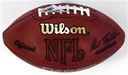 Fearsome Foursome Signed Football - Jones - Olsen - Grier - Lundy - JSA