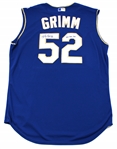 Justin Grimm Game Used 2018 Futures Royals Signed Jersey