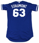 Josh Staumont Game Used  Royals Jersey