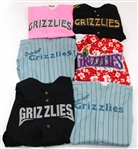 Fresno Grizzlies Lot of 6 Game Used Jerseys