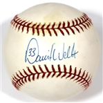 David Wells Signed Baseball