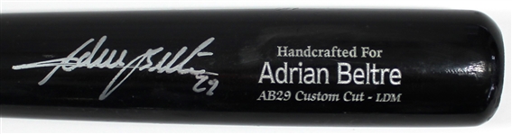 Adrian Beltre Game Used & Signed Texas Rangers Bat