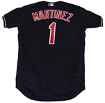 Michael Martinez 2016 Last Out Signed World Series Jersey