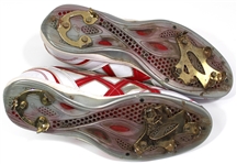 Michael Martinez 2016 Last Out Signed World Series Cleats