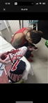 Michael Martinez 2016 Last Out Signed World Series Cleats