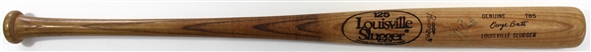 George Brett Game Used 1980-1983 Signed Bat PSA 8.5 - Beckett Auto