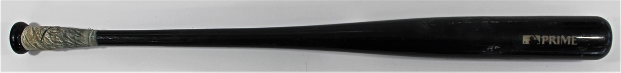 Jason Hammel 2017-2018 Kansas City Royals Game Used Bat Pre Psa